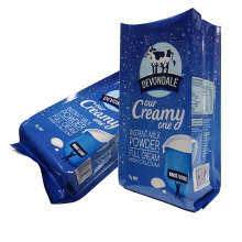 Customized Four-side Seal Food Packaging Bag Coffee Milk Powder Packaging Aluminum Bag